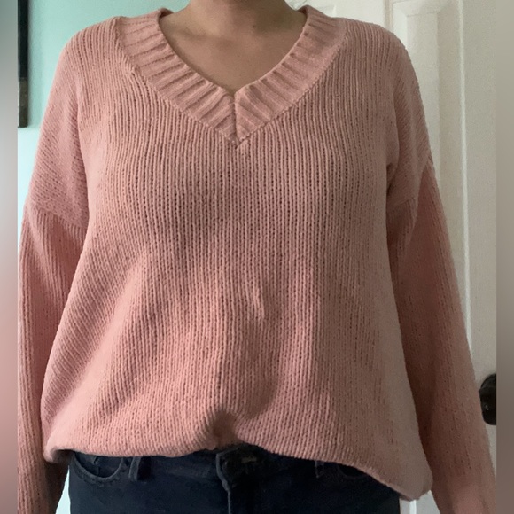 Aerie Knit V-Neck Sweater - Picture 4 of 4